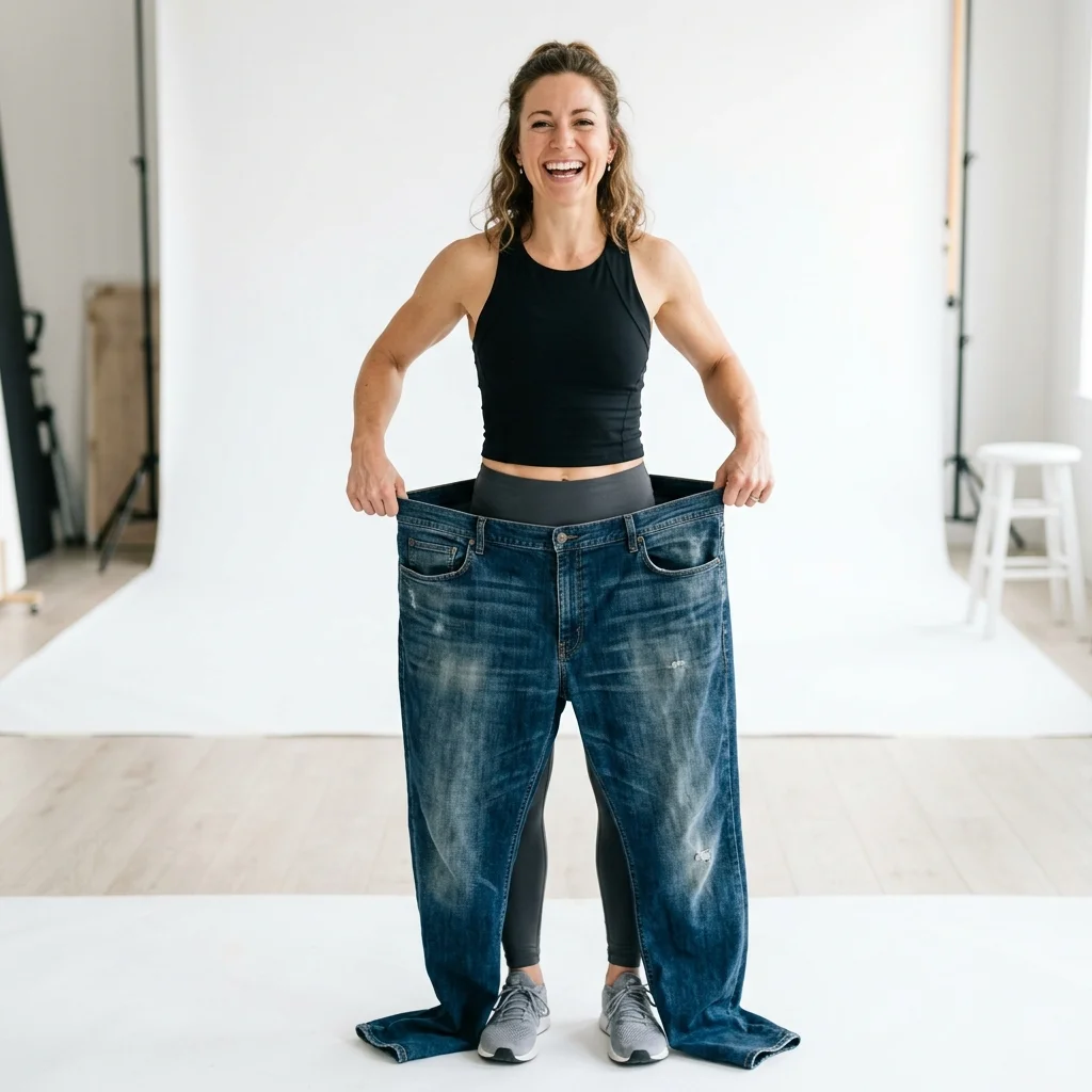 Erfolgreicher fiter Lebensstil und Gewichtsverlust
